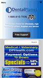 Mobile Screenshot of dentalplanet.com